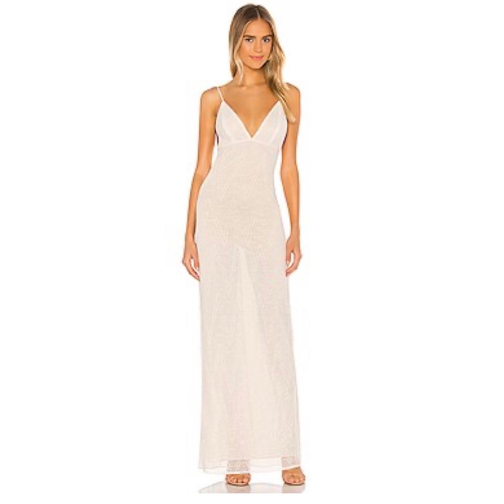 REVOLVE White Maxi Dress